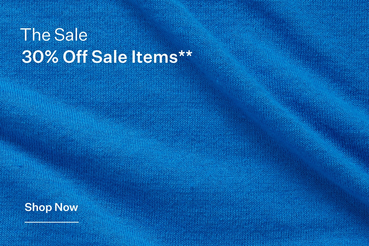 The Sale. 30% Off Sale Items**. New styles added. Shop Now